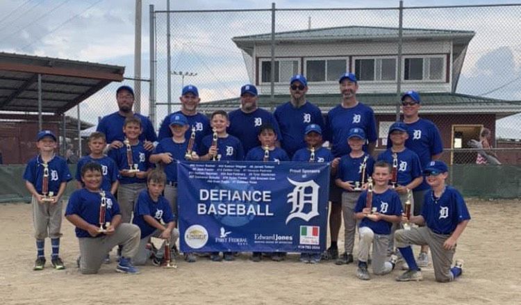 Defiance 8U All-Stars win Edgerton tourney
